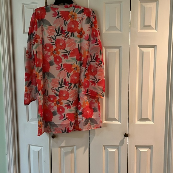 Banana Boat NWT Ladies Floral Cover Up - Picture 4 of 5